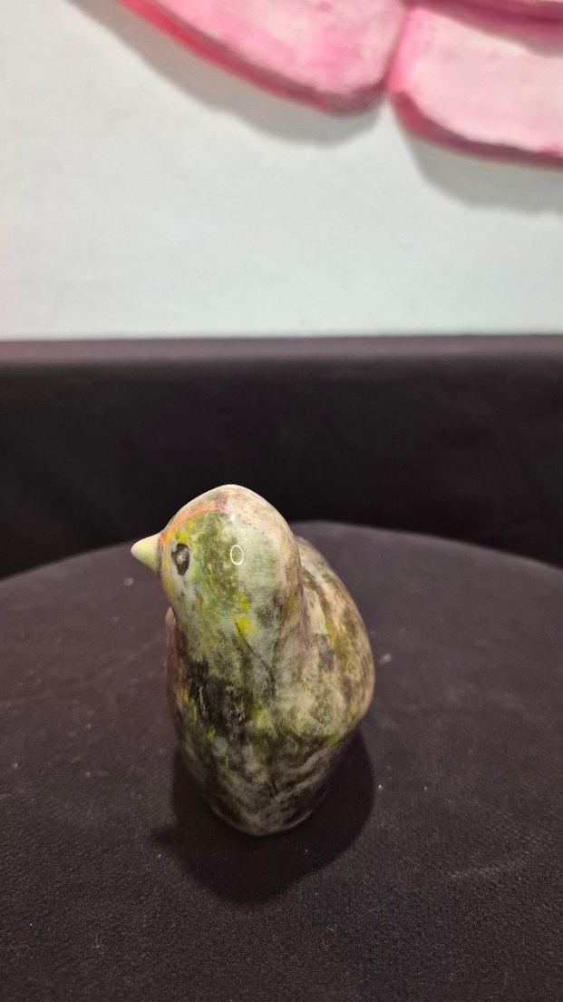 Butik Tasarım Seramik "Doğal Doku" Kuş Biblo - Görsel 4