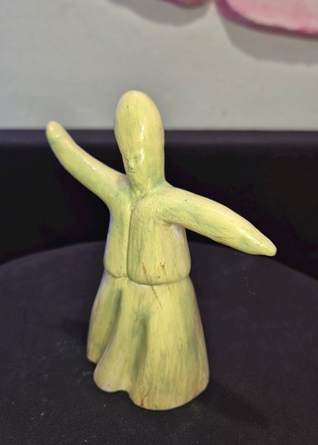 Butik Tasarım El Yapımı Seramik "Gün Işığı" Semazen Biblo - Görsel 2