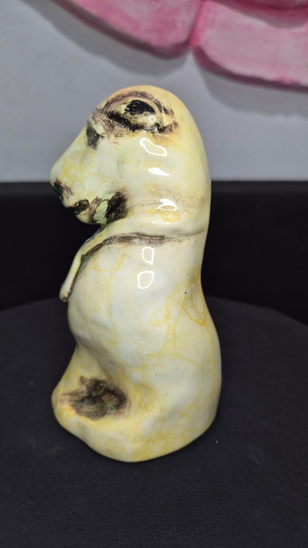 Butik Tasarım El Yapımı "Dost" Köpek Biblo - Görsel 4