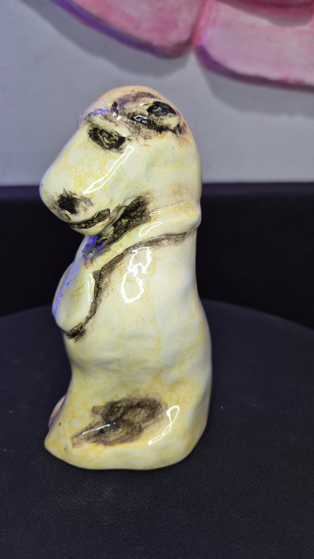 Butik Tasarım El Yapımı "Dost" Köpek Biblo - Görsel 3