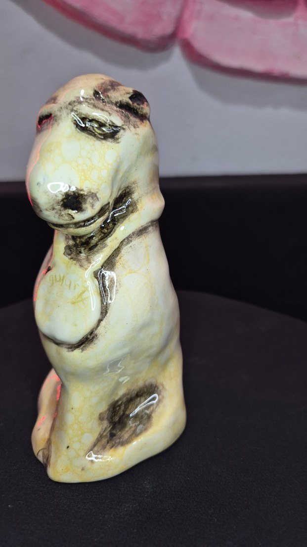 Butik Tasarım El Yapımı "Dost" Köpek Biblo - Görsel 2