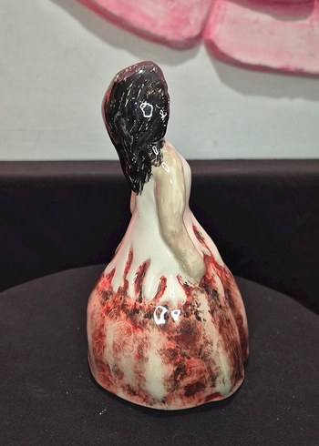 Butik Tasarım El Yapımı Seramik "Prenses" Dekoratif Biblo - Görsel 7