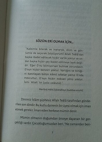  Beden Nasıl inanırız kitabı