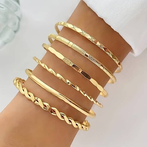 Bilezik 6 lira set