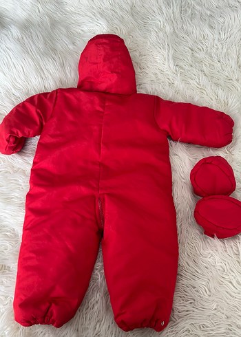 Bebek Kırmızı Tulum - Görsel 3