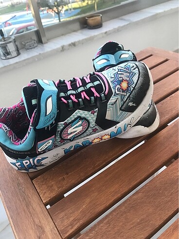 Skechers Orjinal Skechers dynamight siyah mavi kız çocuk ayakkabı