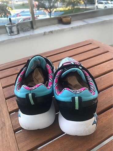 34 Beden çeşitli Renk Orjinal Skechers dynamight siyah mavi kız çocuk ayakkabı