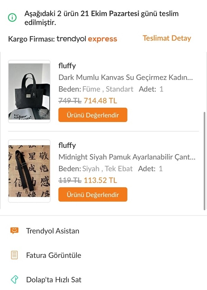 Flffy çanta - Görsel 2