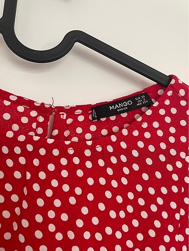 Zara Mango puantiyeli tişört
