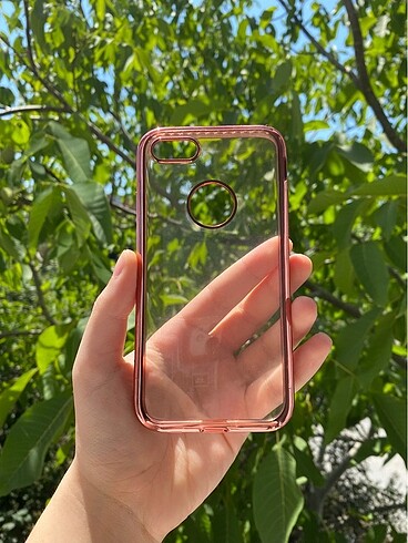 iPhone 7 pembe taşlı kılıf