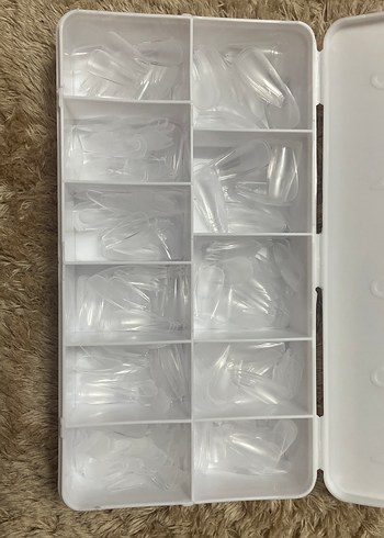 Trina Balerin Şeffaf Takma Tırnak 550 Adet - Görsel 2