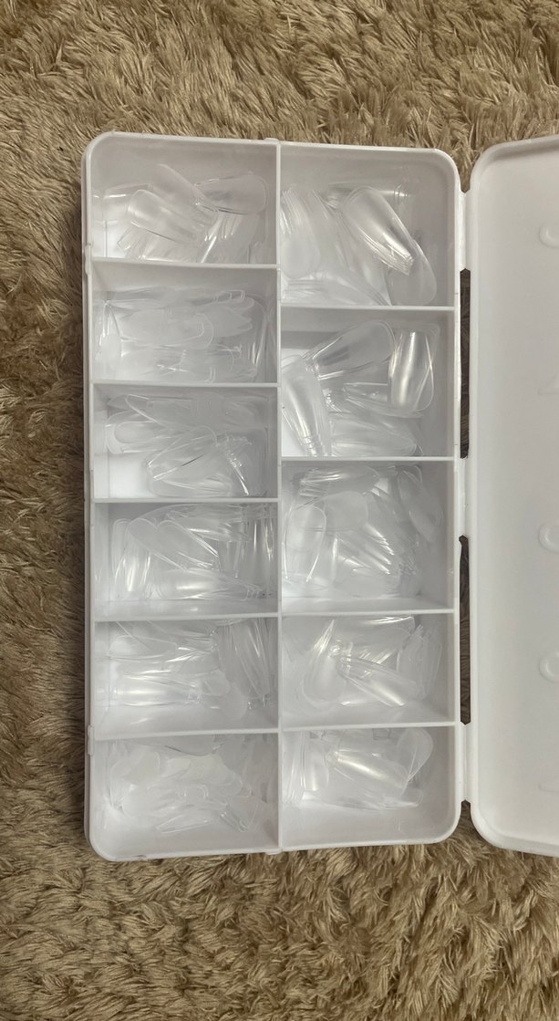 Trina Balerin Şeffaf Takma Tırnak 550 Adet - Görsel 2