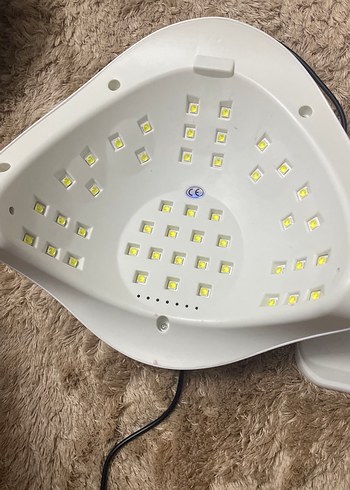 Nail Master Beyaz 150w uv kurutucu lamba - Görsel 2