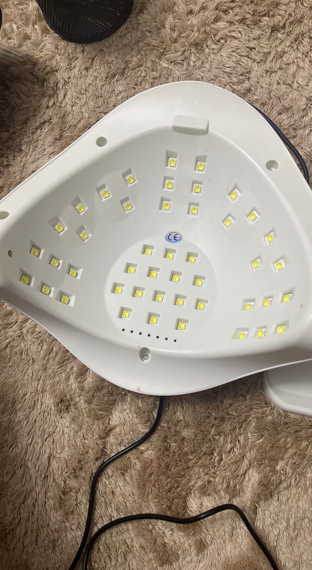 Nail Master Beyaz 150w uv kurutucu lamba - Görsel 2