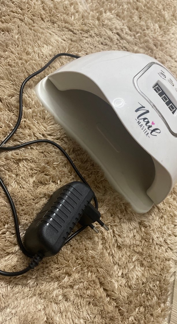 Nail Master Beyaz 150w uv kurutucu lamba - Görsel 4