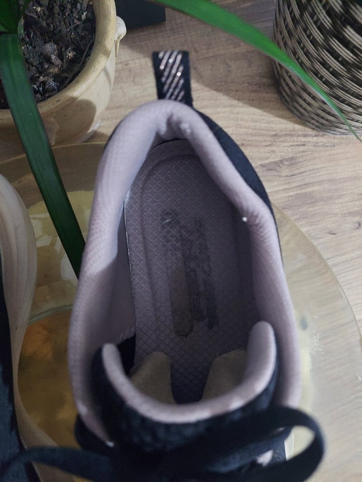 Siyah Bağcıklı skechers Kadın Spor Ayakkabı su geçirmez. - Görsel 4