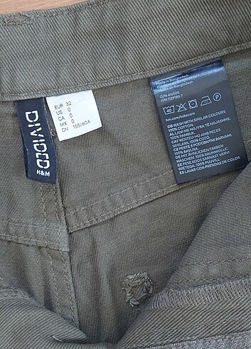 H&M cepli kargo pantolon - Görsel 5