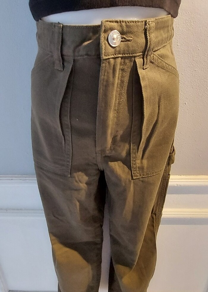 H&M cepli kargo pantolon - Görsel 3