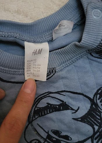 Gri Baskılı Pamuk Bebek Erkek Takımı - Görsel 4