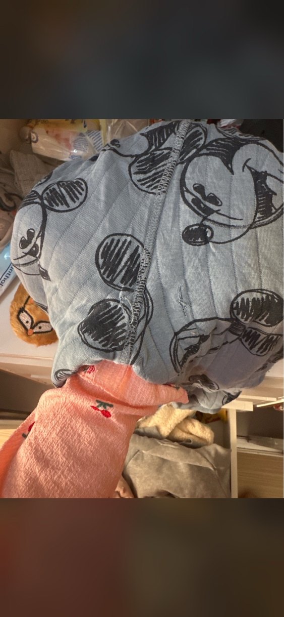 Gri Baskılı Pamuk Bebek Erkek Takımı - Görsel 5