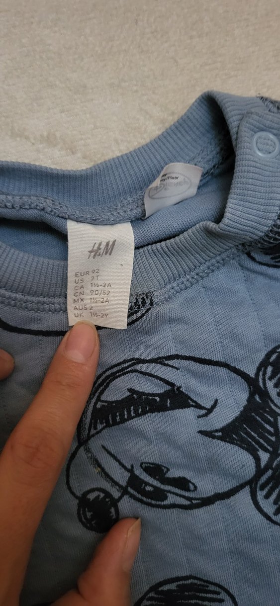 Gri Baskılı Pamuk Bebek Erkek Takımı - Görsel 4