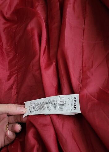 Kaşe kaban koton - Görsel 6