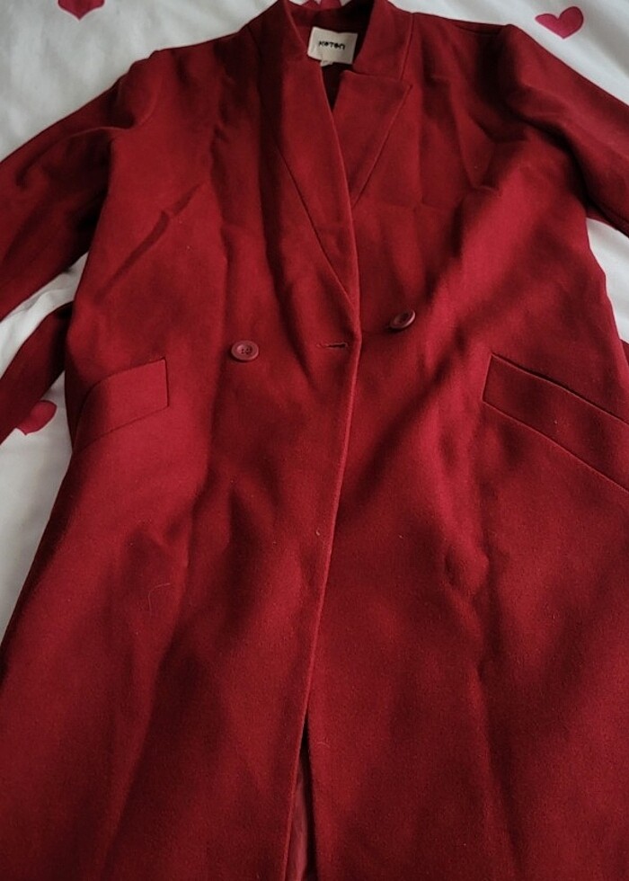 Kaşe kaban koton - Görsel 2