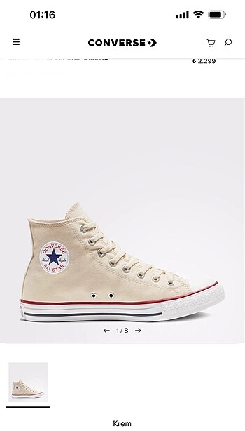 Orijinal erkek converse