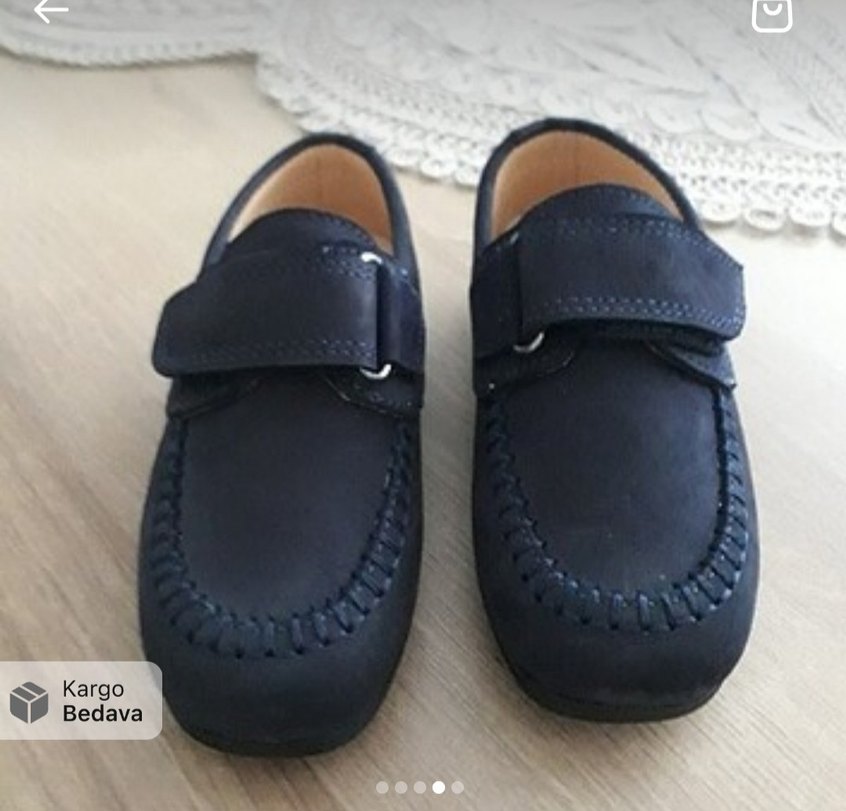 Klasik Erkek Çocuk Süet Tokalı Ayakkabı - Görsel 3