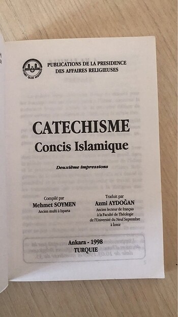  Beden French catechism