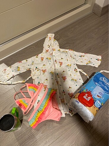 Bikini , bornoz, mayo bez