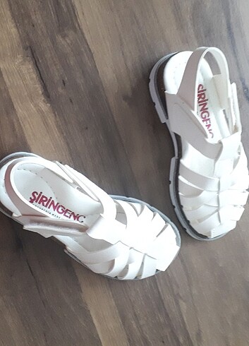 28 Beden Ortopedik kaymaz taban unisex sandalet