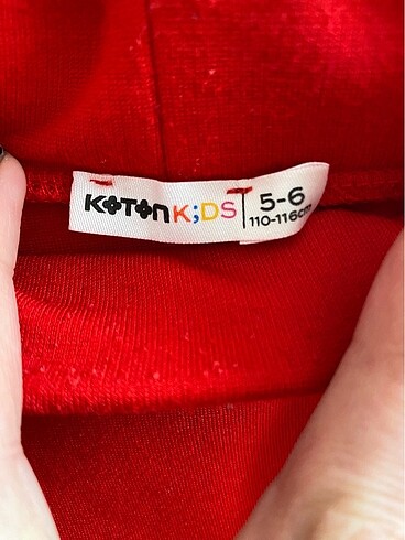 5 Yaş Beden kırmızı Renk 5-6 yaş koton kids kırmızı etek