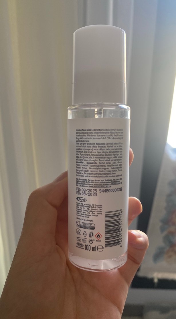 Emotion Aqua Kiss Kadın Deodorant %0 Alkol - Görsel 3