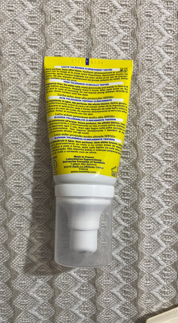 Mustela SPF 50 Çok Yüksek Korumalı Güneş Losyonu 40 ml - Görsel 2