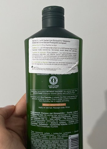 Beden Yves Rocher Lissage Düzleştirici Şampuan 300 ml