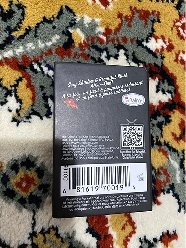 The Balm Allık
