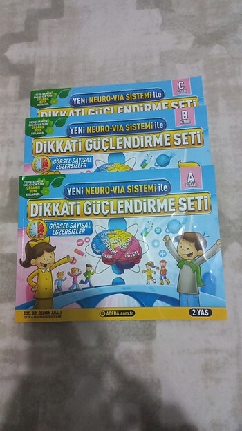 dikkat güçlendirme seti