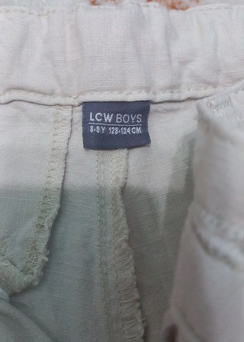 LC Waikiki Bej Erkek çocuk Pamuklu Mini Şort