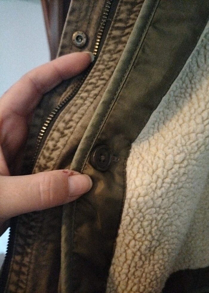 Haki parka - Görsel 3