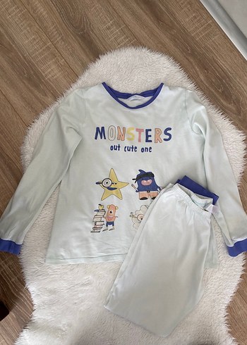 7 Yaş Beden Çocuk Pijama Takımı