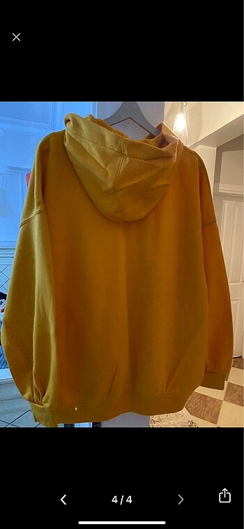 s Beden turuncu Renk Sweatshirt bershka