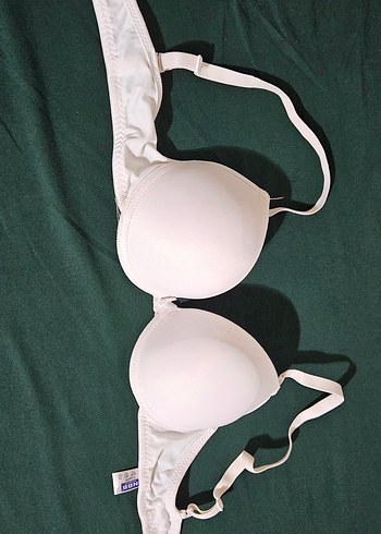 Beyaz Minimalist Destekli Sütyen - Görsel 5