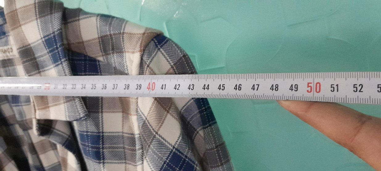 Düğmeli Uzun Kollu Kareli erkek çocuk Gömlek - Görsel 5