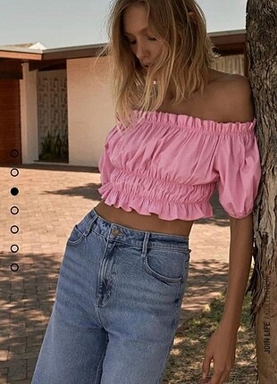 Crop bluz büstiyer