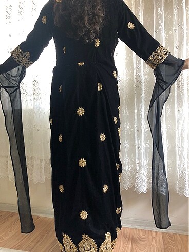 diğer Beden siyah Renk Kına elbisesi /kaftan
