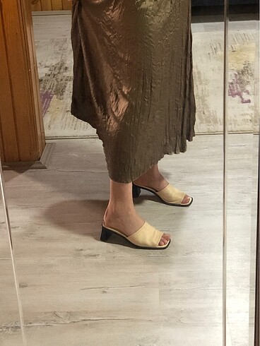 Mango Mango topuklu terlik