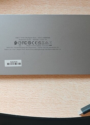 Beden Belkin USB-C 11 in 1 Multiport Dock