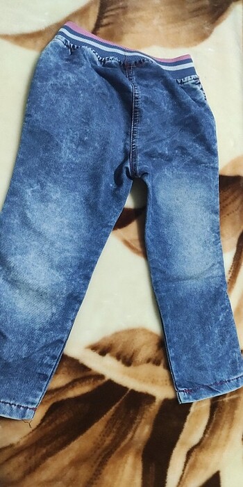 4 Yaş Beden mavi Renk Kız cocuk kot pantolon