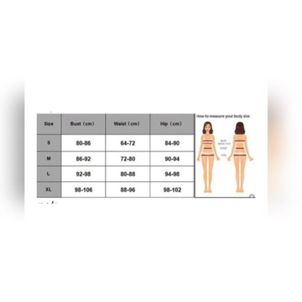 m Beden Yüksek bel bikini 